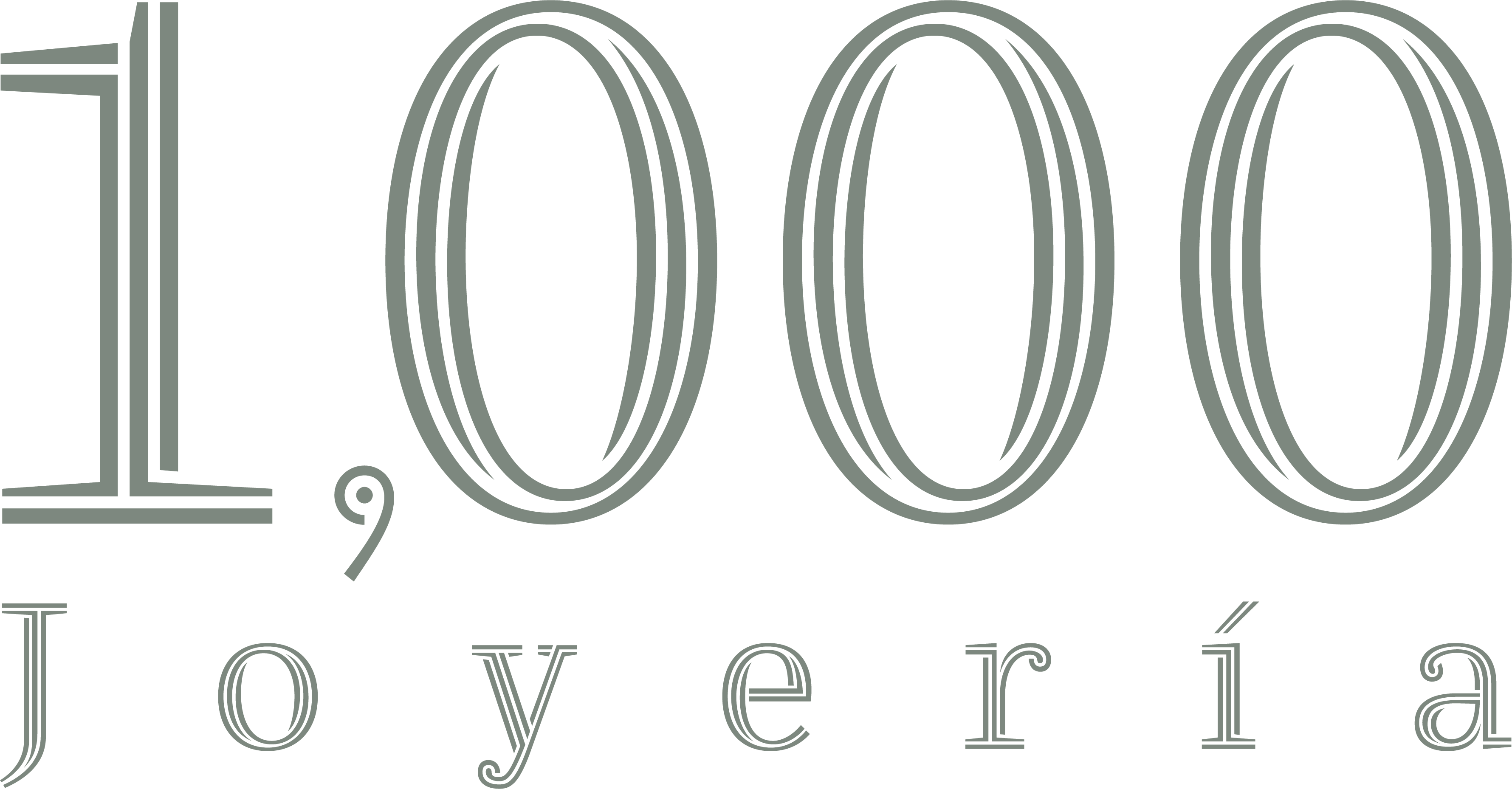 1000 Joyería Logo